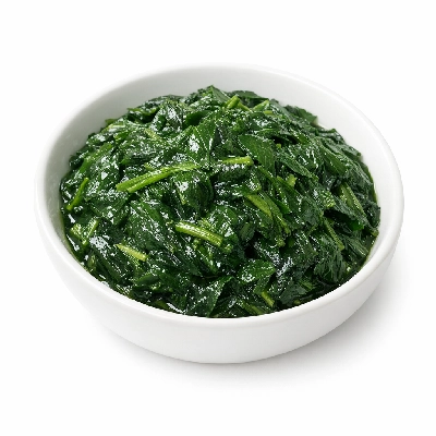 Jute potherb cooked boiled drained without salt