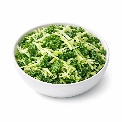 Kale and cabbage salad