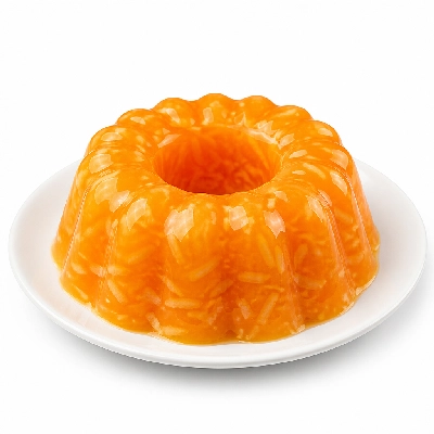 K&W Cafeterias Congeal Salads Orange Chiffon