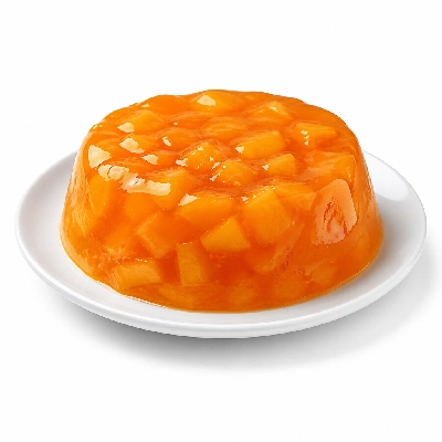 K&W Cafeterias Congeal Salads Peach