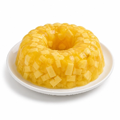 K&W Cafeterias Congeal Salads Pineapple & Cheese