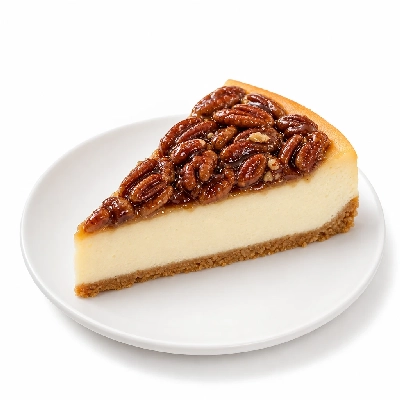 K&W Cafeterias Desserts Cheesecake Pecan