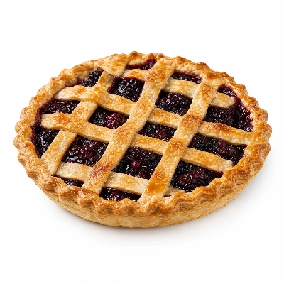 K&W Cafeterias Desserts Pie Blackberry