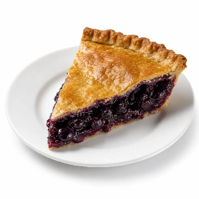 K&W Cafeterias Desserts Pie Blueberry