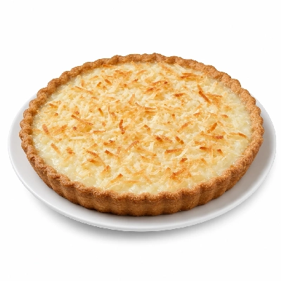 K&W Cafeterias Desserts Pie Buttered Coconut