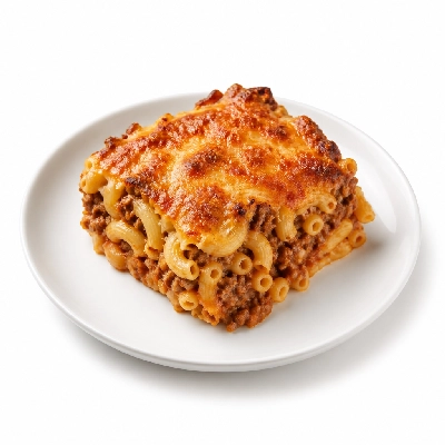 K&W Cafeterias Entrees Beef Baked Macaroni