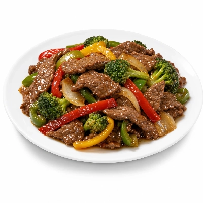 K&W Cafeterias Entrees Beef Stir Fry