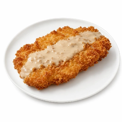 K&W Cafeterias Entrees Pork Cutlet with Dressing