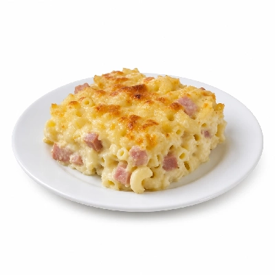 K&W Cafeterias Entrees Pork Ham and Macaroni Casserole