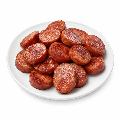 K&W Cafeterias Entrees Pork Sauteed Smoked Sausage