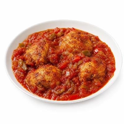 K&W Cafeterias Entrees Poultry Chicken Cacciatore