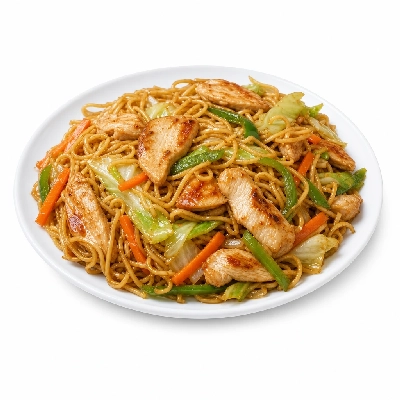 K&W Cafeterias Entrees Poultry Chicken Chow Mein