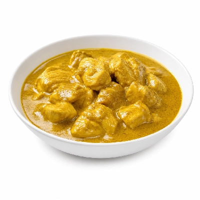 K&W Cafeterias Entrees Poultry Chicken Curry One Half