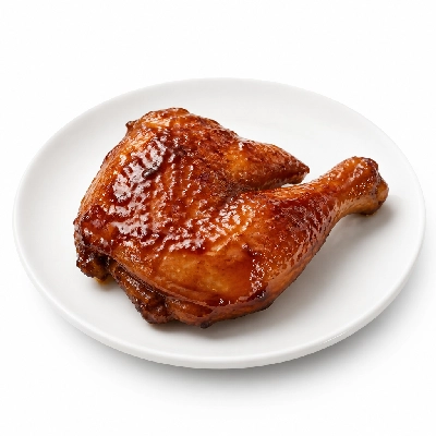 K&W Cafeterias Entrees Poultry Teriyaki Chicken Quarter