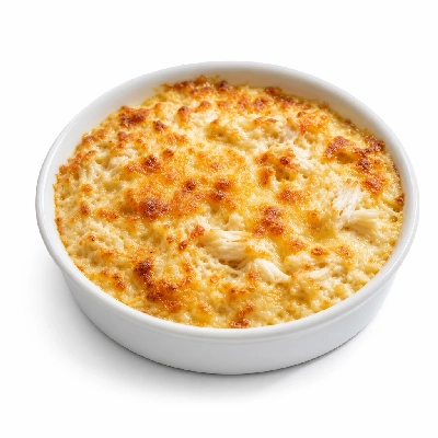 K&W Cafeterias Entrees Seafood Crab Meat Au Gratin