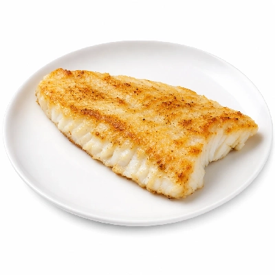 K&W Cafeterias Entrees Seafood Flounder Fillet Broiled