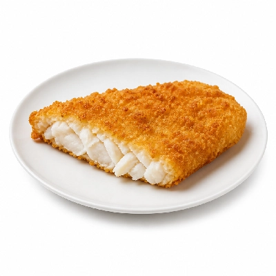 K&W Cafeterias Entrees Seafood Pollock Breaded & Grilled