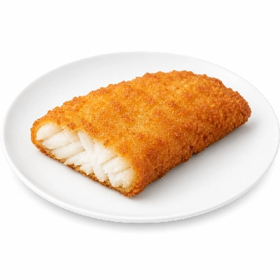 K&W Cafeterias Entrees Seafood Pollock Fried