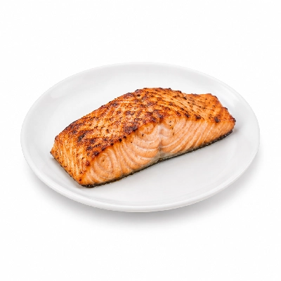 K&W Cafeterias Entrees Seafood Salmon Grilled