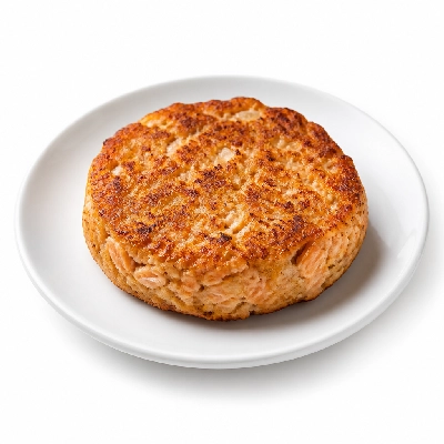 K&W Cafeterias Entrees Seafood Salmon Patty