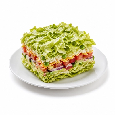 K&W Cafeterias Lettuce Salads Seven Layer