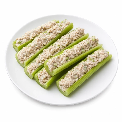 K&W Cafeterias Meat Salads Stuffed Celery