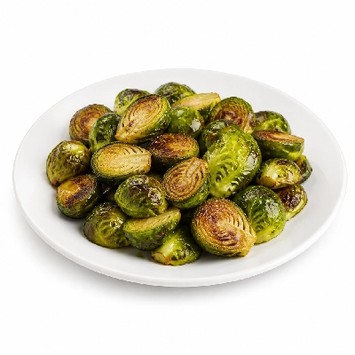 K&W Cafeterias Vegetables Brussels Sprouts Sauteed