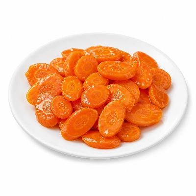 K&W Cafeterias Vegetables Carrots Honey Glazed