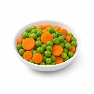 K&W Cafeterias Vegetables Green Peas and Carrots