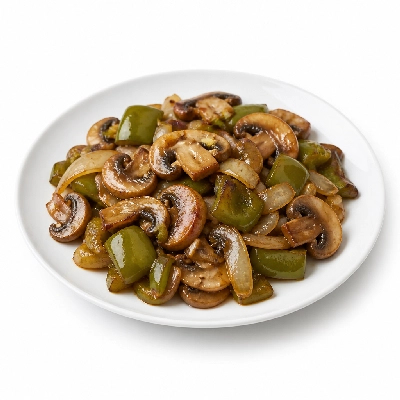 K&W Cafeterias Vegetables Mushrooms Peppers & Onions