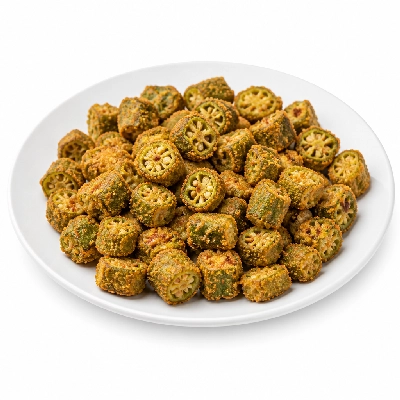 K&W Cafeterias Vegetables Okra Fried