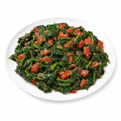 K&W Cafeterias Vegetables Spinach and Tomato Saute