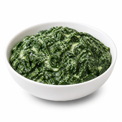 K&W Cafeterias Vegetables Spinach Creamed