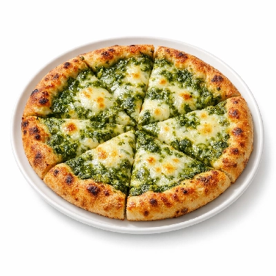 Kashi pizza basil pesto