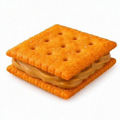 Kellogg's Austin Mega Stuffed Cheese Crackers with Peanut Butter