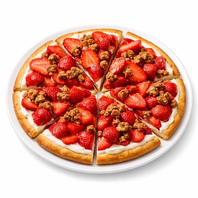 Kellogg's eggo nutri-grain frozen fruit pizza strawberry granola