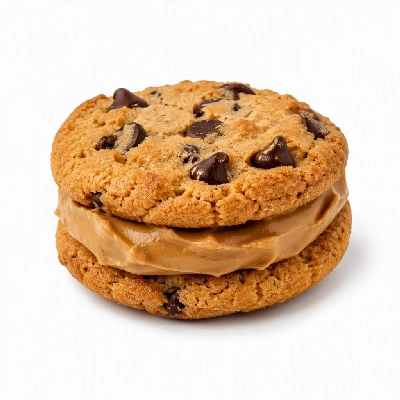 Kellogg's Famous Amos Cookies Sandwich Peanut Butter