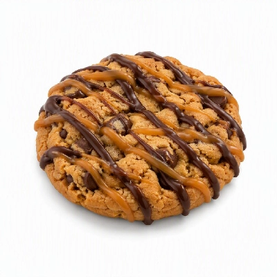 Kellogg's Keebler Chips Deluxe Cookies Caramel with Fudge Stripes