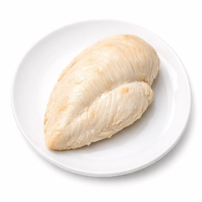 Kentucky fried chicken extra crispy breast meat only skin and breading removed