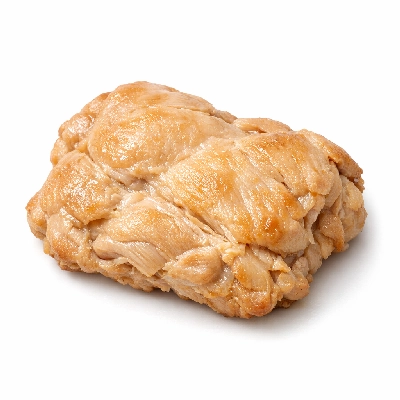 Kentucky fried chicken extra crispy thigh meat only skin and breading removed