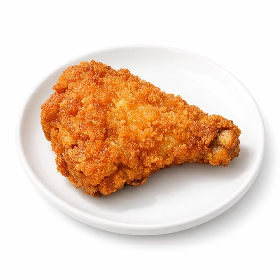 Kentucky fried chicken extra crispy wing meat and skin with breading