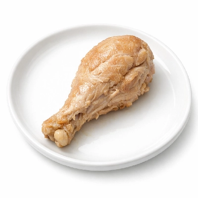 Kentucky fried chicken original recipe drumstick meat only skin and breading removed