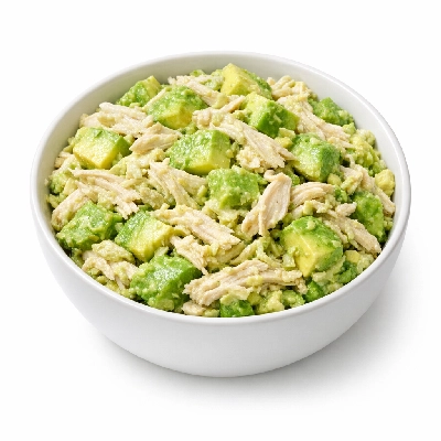Keto Avocado Chicken Salad