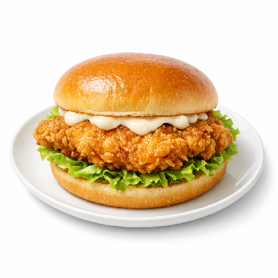 KFC Burgers Fiery Zinger
