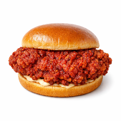 KFC Nashville Hot Sandwich