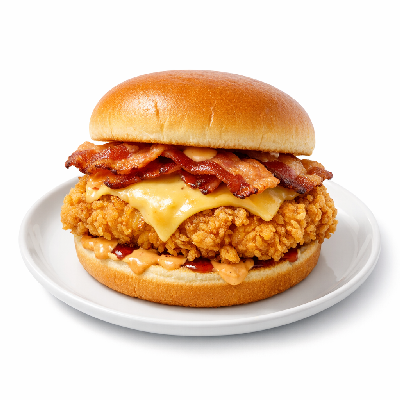 KFC Regular Zinger Stacker Combo Burgers