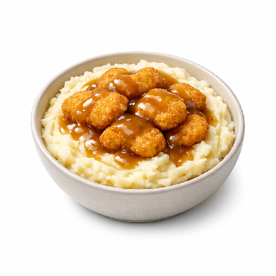 KFC Smash'd Potato Bowl with Nuggets