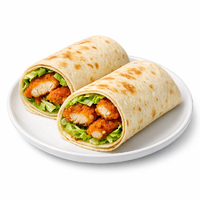 KFC Twisters Baked Tender Spicy Hot Combo