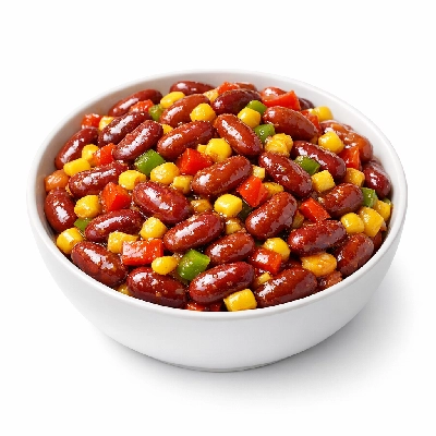 Kidney Bean Succotash Salad