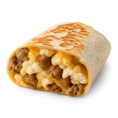 Kraft Boca Meatless Breakfast Wraps Southwestern Sausage Egg White & Cheese